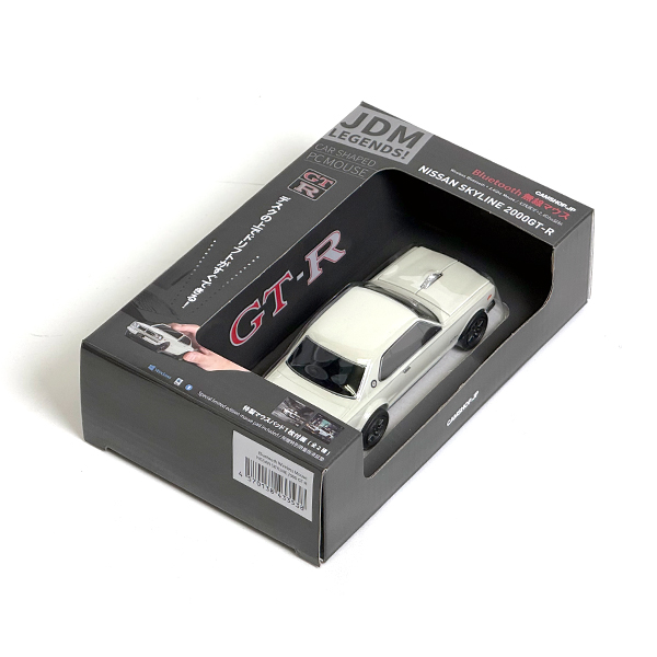 NISSAN SKYLINE 2000GT-R ワイヤレスマウス New] Wireless mouse Nissan Skyline 2000 GT-R Gunmetal Silver