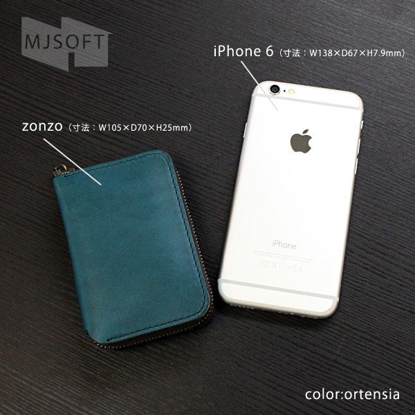 エムピウ ゾンゾ 二つ折り 財布