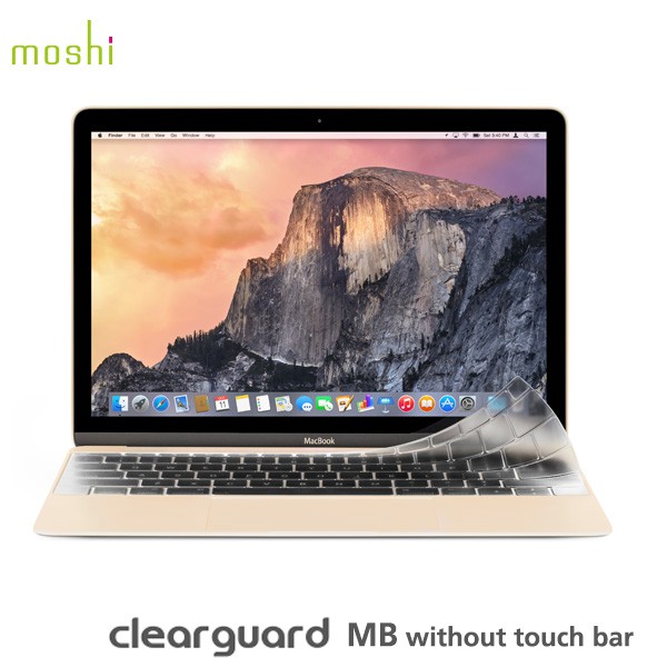 タッチバー非搭載 MacBook Pro 13 キーボードカバー moshi Clearguard