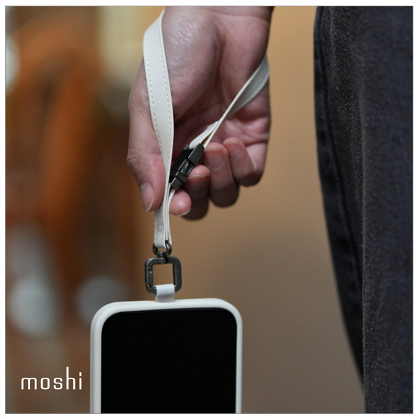 moshi スマートフォンケース対応 ケースに挟んで使う 3WAY ボディ