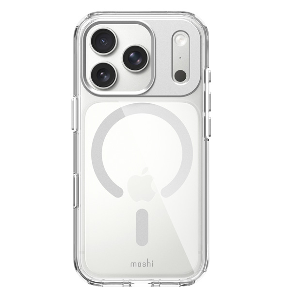 moshi iPhone 17 Pro用ハイブリッドクリアケース moshi iGlaze for