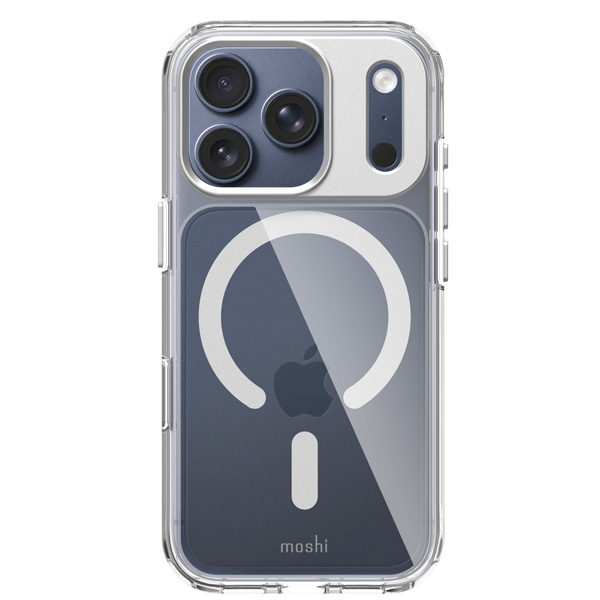 moshi iPhone 17 Pro用ハイブリッドクリアケース moshi iGlaze for