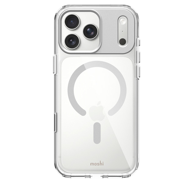 moshi iPhone 17 Pro Max用ハイブリッドクリアケース moshi iGlaze for