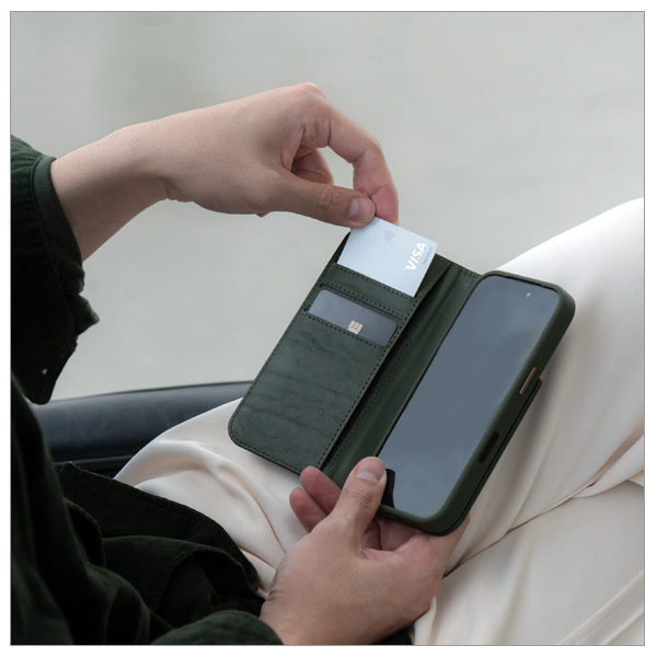 moshi iPhone 17 Pro 用 高機能ウォレットケース moshi Overture for