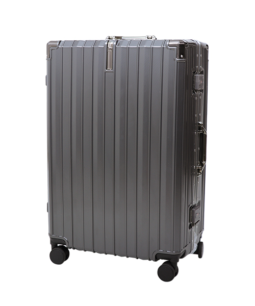 キャリーケース キャリーバッグ M ダークグレー 60L TSAロック 旅行 BASE ベース 公式 スーツケース キャリーケース キャリーバッグ 機内持