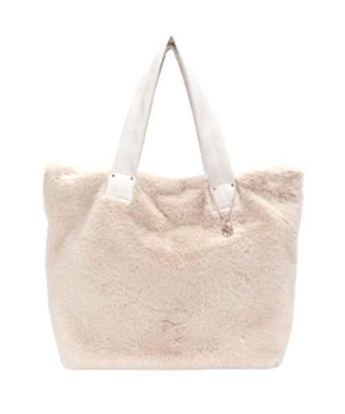 ファー ふわふわ トートバッグ トート レディース 大きめ BAG A4