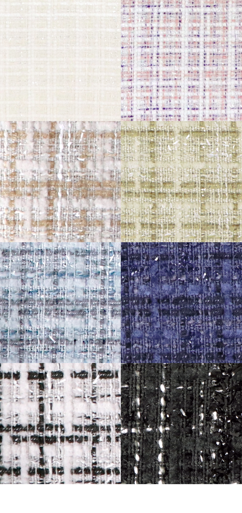 A4サイズ ラメ感ツイード素材 トートバッグ