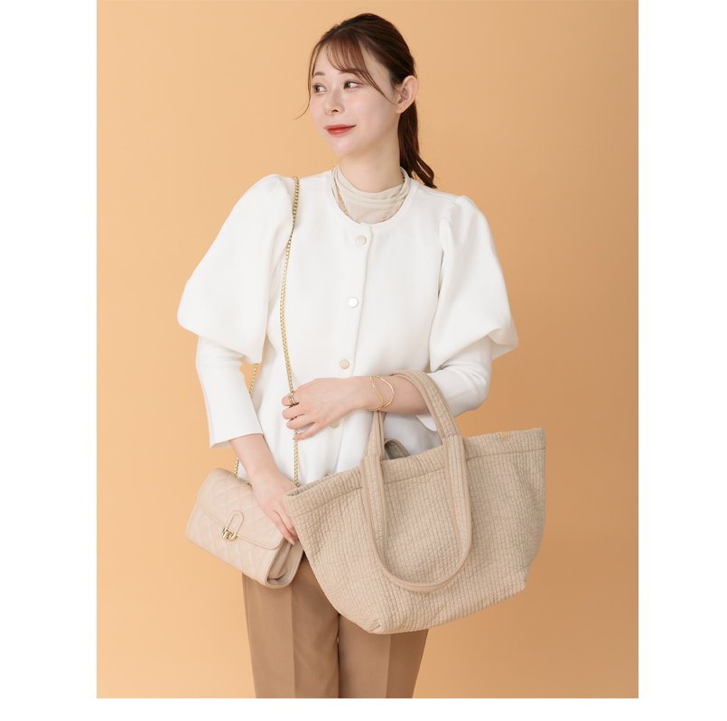 マグネット 底板ヌビ☆トートバッグ Wハンドル☆ ベージュ ヌビバッグ BASE ベース 公式 ヌビ ヌビバッグ トートバッグ ショルダーバッグ