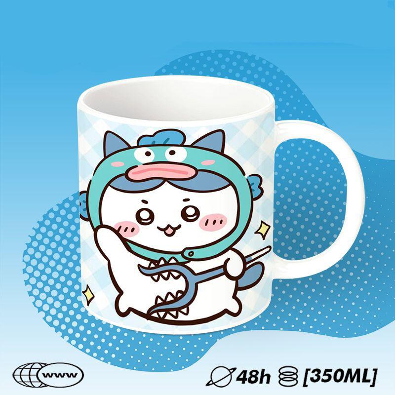 ちいかわ グッズ マグカップ カップ 水筒 モモンガ ハチワレ うさぎ kawa かわいい 350ml 大容量 耐熱 コーヒーカップ ティーカップ 朝食カップ 萌え 誕生日｜mk-apparel-store｜03