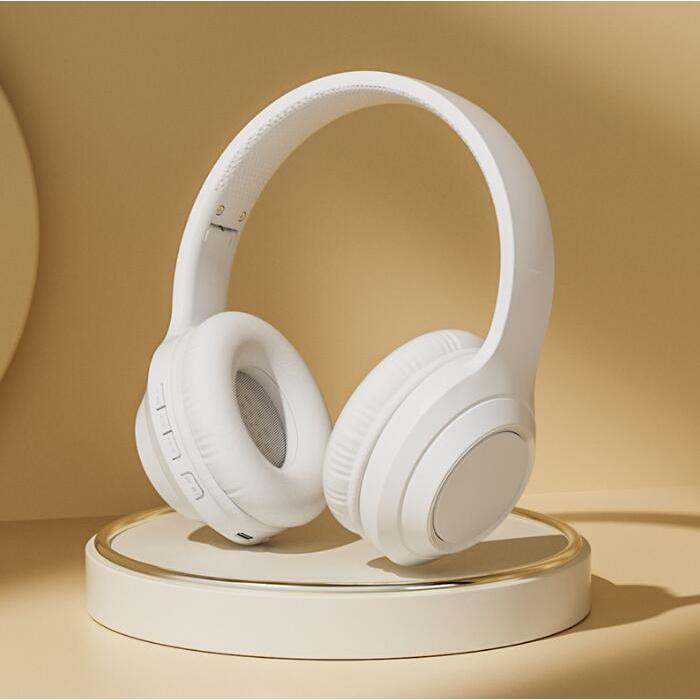 55 【高音質&軽量！】ワイヤレスヘッドホン Bluetooth5.3 ホワイト 2025新型】 ワイヤレスヘッドホン Bluetooth5.3 イヤホン ヘッド