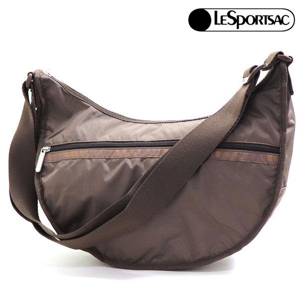 LESPORTSAC(レスポートサック) ショルダーバッグ - ダークグリーン×ダークブラウン×マルチ LeSportsac（レスポートサック） 《クーポン配布》レスポートサック