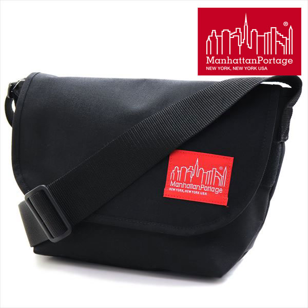 マンハッタンポーテージ ショルダーバッグ カジュアルメッセンジャーM ブラック メンズ レディース MANHATTAN PORTAGE 1605 blk Manhattan Portage（マンハッタンポーテージ） ショルダーバッグ