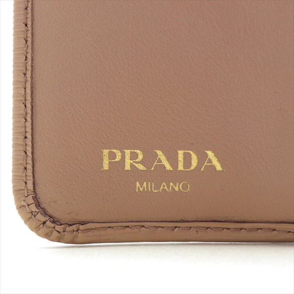 PRADA（プラダ） 二つ折り財布 レディース PRADA Wallet ピンク