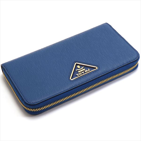 PRADA プラダ 長財布 レディース Wallet ラウンドファスナー
