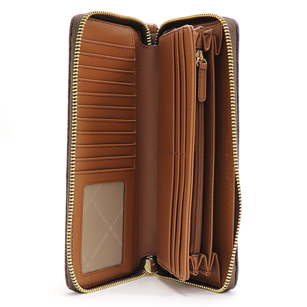 マイケルコース レディース 長財布 ブラウン シグネチャー MICHAEL KORS（マイケルコース） 長財布 レディース MICHAEL KORS