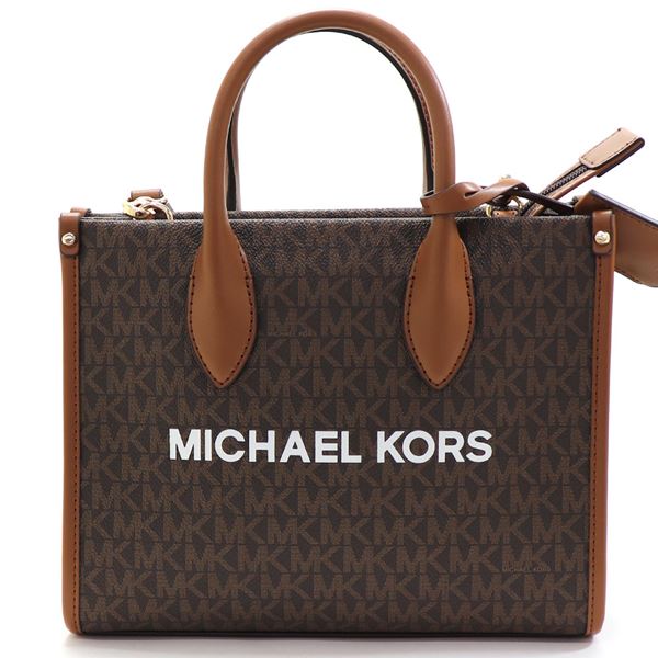 ちいリンダ✨️　MICHAEL KORS ハンドバッグ　　ブラウン ちいリンダ✨️ MICHAEL KORS ハンドバッグ ブラウン ちいリンダ