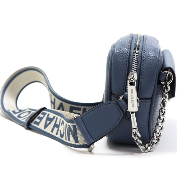 MICHAEL KORS マイケルコース希少 デニム/本革　ワンショルダー美品 MICHAEL KORS（マイケルコース） ショルダーバッグ レディース デニム