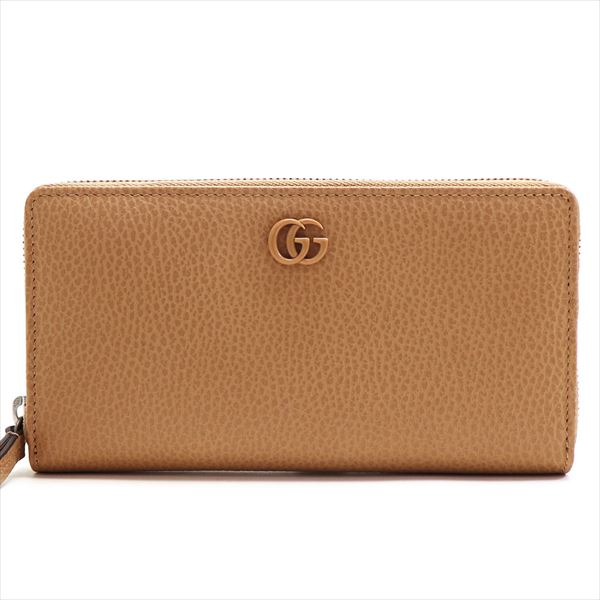 GG グッチ 長財布 レディース GUCCI Wallet ラウンドファスナー ピンク