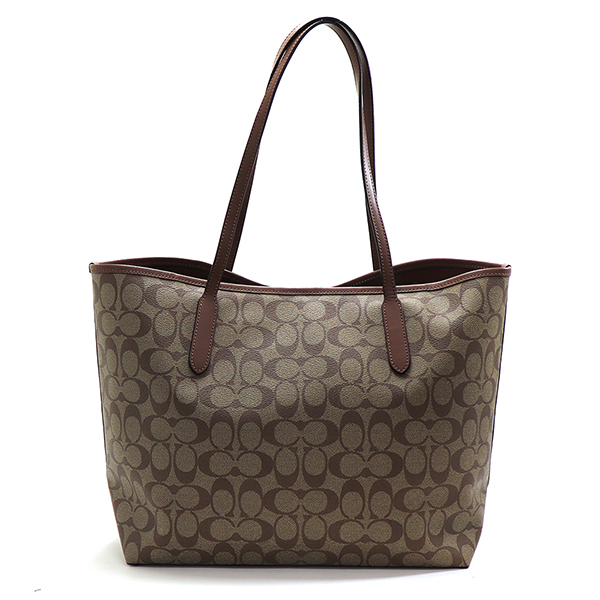 COACH（コーチ） トートバッグ レディース カーキ サドル2 5696 IME74