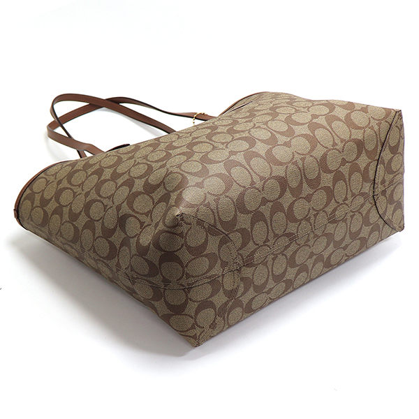 COACH（コーチ） トートバッグ レディース カーキ サドル2 5696 IME74