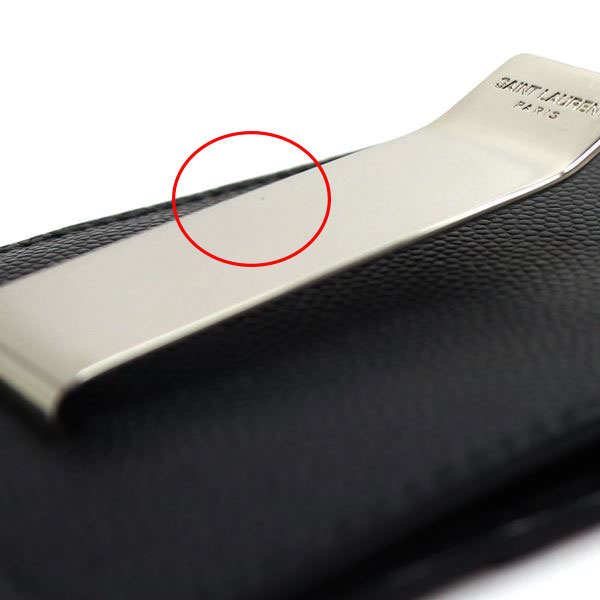 SAINT LAURENT 訳あり品 サンローラン カードケース メンズ card case