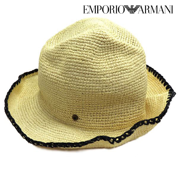 エンポリオアルマーニ ハット レディース EMPORIO ARMANI 帽子 warm 
