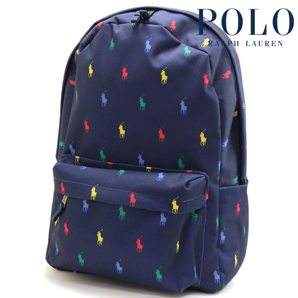 Ralph Lauren 子供用リュック(新品・タグあり・箱あり) 大人もOK! 男女!!☆RALPH LAUREN ワンポイント刺繍バックパック