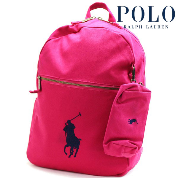 Polo Ralph Lauren バックパック 9AR071 ポニー刺繍 ポーチ POLO RALPH LAUREN ポロ ラルフローレン ジュニア バッグ