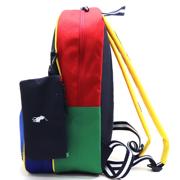 クリスマスセール ポロ ラルフローレン リュック ランチバッグ ポーチ付き  Polo Ralph Lauren バックパック バッグ 9AR077 E69 POLO RALPH LAUREN（ポロ・ラルフローレン） 訳あり品 ポロ ラルフ