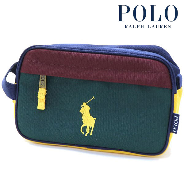 ポロ ラルフローレン ポーチ 9AR084 BDP POLO RALPH LAUREN ポロ ラルフローレン ポーチ レディース