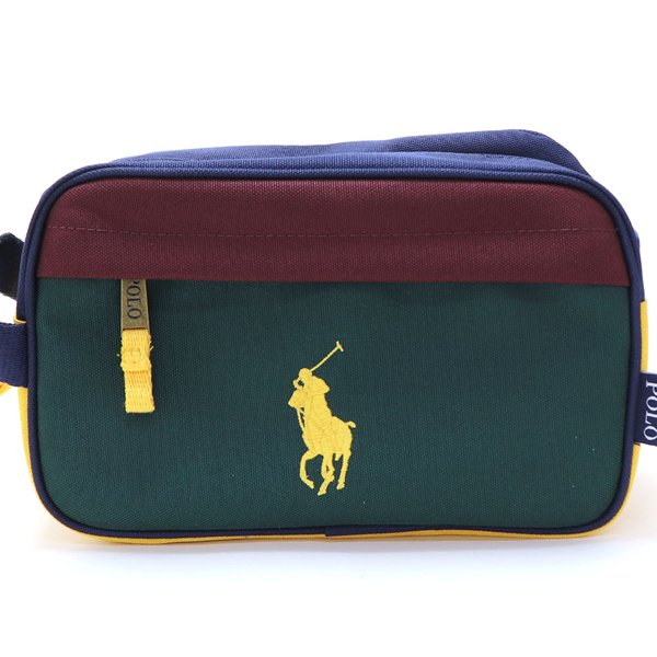 【国内即発】ポロ ラルフローレン ポーチ 9AR084 ECC 国内即発】ポロ ラルフローレン ポーチ 9AR084 ECC (POLO RALPH