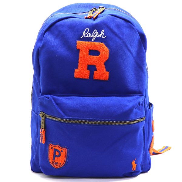 美品✨Ralph Lauren リュック レオパード ロゴ 金ボタン 美品✨Ralph Lauren リュック レオパード ロゴ 金ボタン POLO