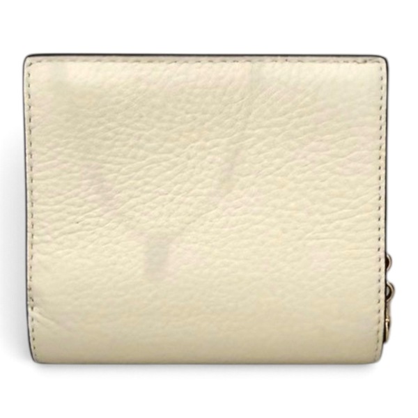 【希少】 新品　未使用　コーチCOACH二つ折り財布 レオパード ブラッホワイト COACH（コーチ） 二つ折り財布 ミニ財布 レディース COACH Wallet