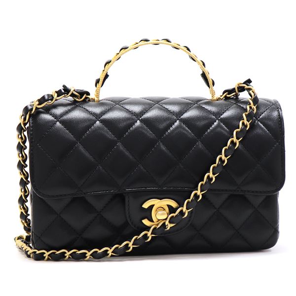 シャネル ショルダーバッグ レディース CHANEL ブラック AS4409 B14245