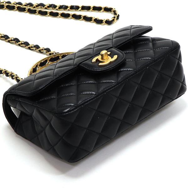 CHANEL シャネル ショルダーバッグ レディース ブラック AS4409