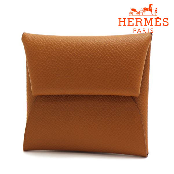 美品 エルメス HERMES バスティア ケース メンズ レディース 茶色 HERMES（エルメス） 【カラー限定特価】HERMES コインケース BASTIA