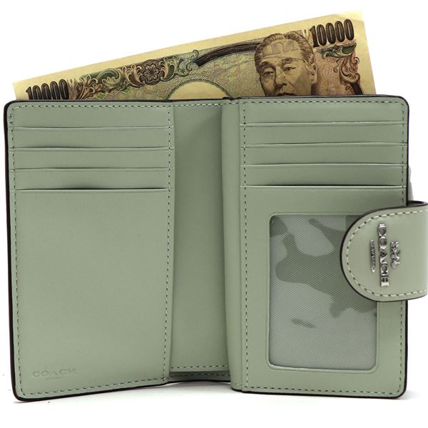 COACH 財布 二つ折り C0082 SVTSQ ミディアム コーナー ジップ COACH（コーチ） 二つ折り財布 レディース COACH Wallet ミディアム
