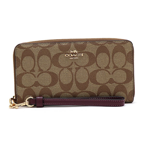 coachの財布 COACH（コーチ） 長財布 レディース COACH Wallet ラウンドファスナー