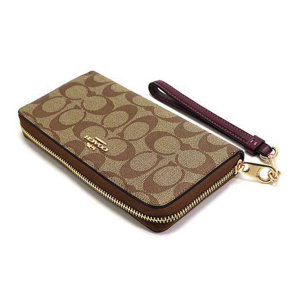 COACH（コーチ） 長財布 レディース COACH Wallet ラウンドファスナー