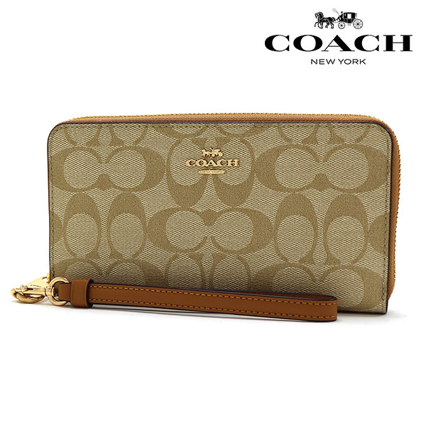【セール中】長財布 ロングジップアラウンドウォレット 品番:C4452 COACH（コーチ） 長財布 レディース COACH Wallet ラウンドファスナー