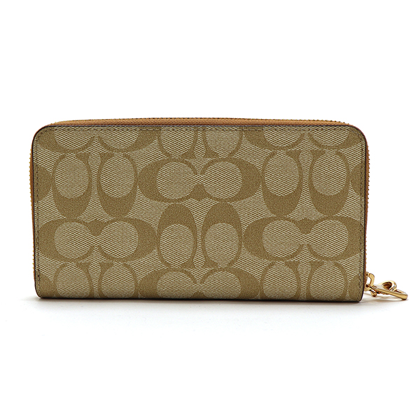 COACH 財布 COACH C4452 Sports Purple Signature Long Zip Wallet with Fuji JP
