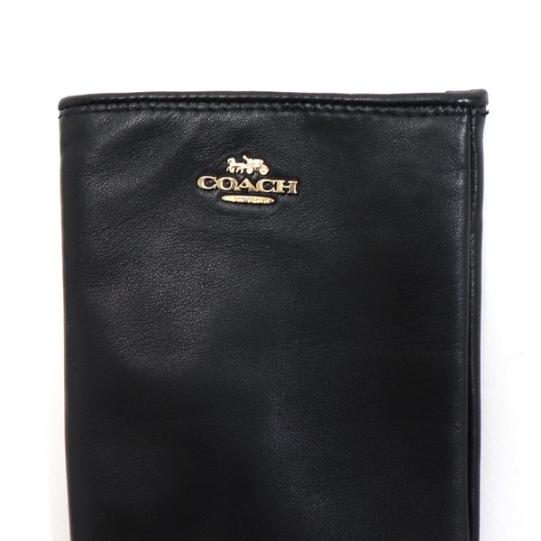 COACH（コーチ） 手袋 レディース COACH gloves グローブ ブラック