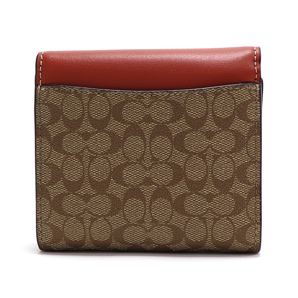COACH（コーチ） 三つ折り財布 レディース COACH Wallet カーキ