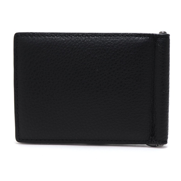 コーチ 黒 レザー 財布 COACH マネークリップ 折り財布 ユニセックス COACH（コーチ） 二つ折り財布 メンズ レディース COACH Wallet