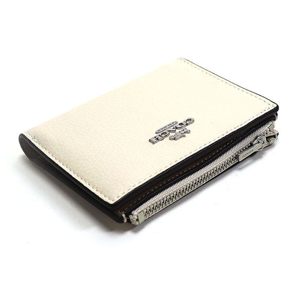 Coach コーチ 二つ折り財布 F50151 SV/BX 未使用 タグ付き COACH ブラック 二つ折り財布 【公式通販】