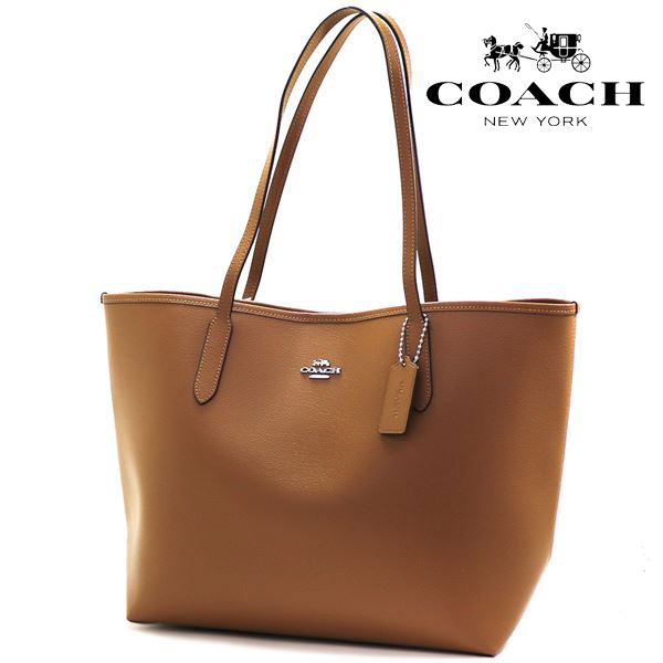 COACH（コーチ） トートバッグ レディース ダブル フェース レザー