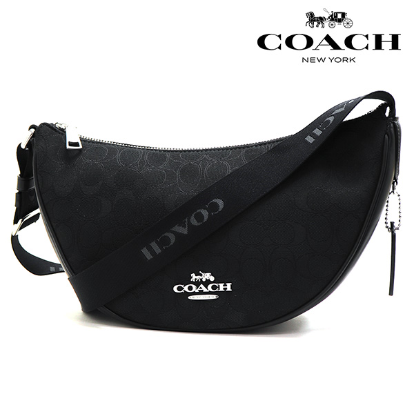 COACH ブラック ハンドバッグ COACH コーチ 2wayバッグ ブラック 黒 レザー ハンドバック