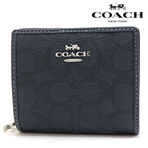 COACH（コーチ） 二つ折り財布 レディース COACH Wallet シグネチャー
