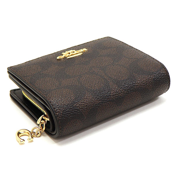 COACH コーチ 二つ折り財布 レディース Wallet シグネチャー