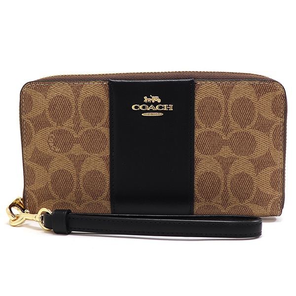 Weezy fbaby COACH コーチ ラウンドファスナー長財布 COACH（コーチ